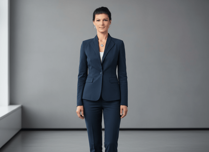 Slim Fit Designer Anzug Marine